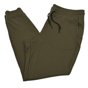American Giant Ponte Jogger Pants Large Women's Olive USA Loungewear Outdoor